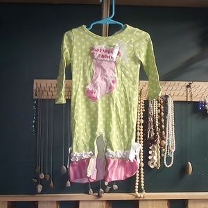 Festive baby girl Christmas outfit 6-12m